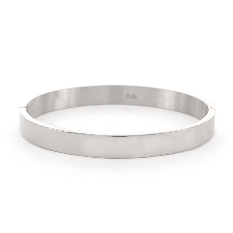 2013 Armband Zilver Staal 8mm Kalli Jewelry