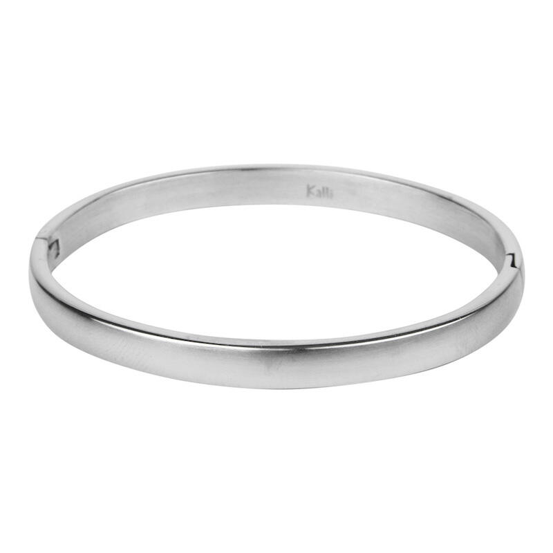 2121 Armband Zilver Bol Mat 6mm Kalli Jewelry