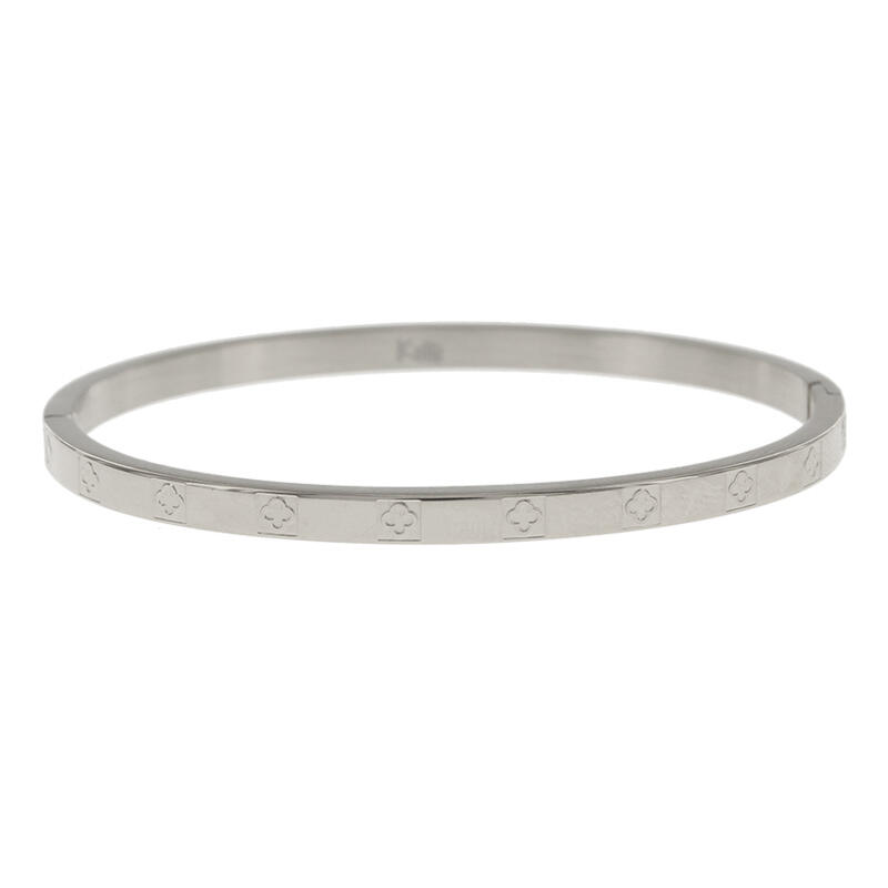 2165 Armband Zilver met Klavertje Vier Kalli Jewelry