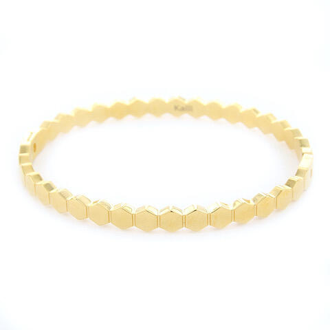 2170 Armband van Goud Hexagon Kalli Jewelry