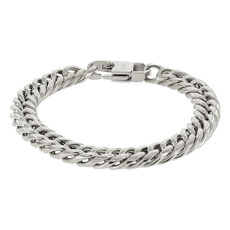 2524 Schakelarmband Zilver Gourmet Groot 8mm Kalli Jewelry