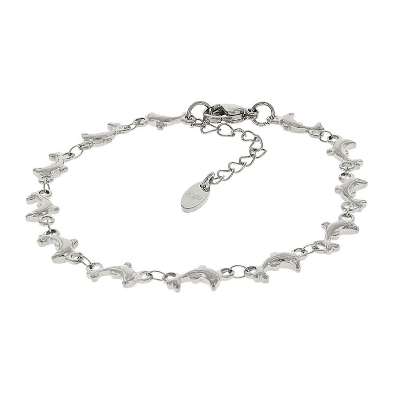 2544 Schakelarmband Zilver Dolfijn Kalli Jewelry