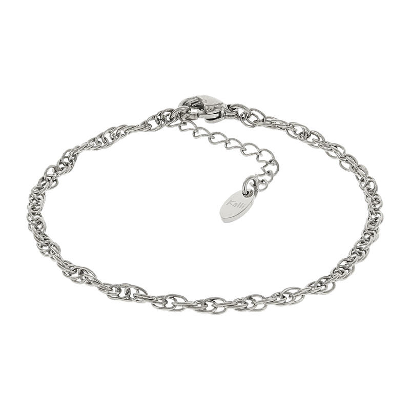2550 Schakelarmband Zilver Singapore 2mm Kalli Jewelry