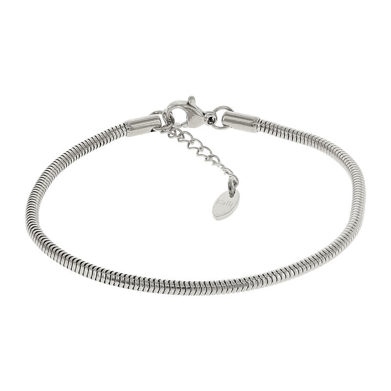 2551 Schakelarmband Zilver Slang Bol 2,5mm Kalli Jewelry