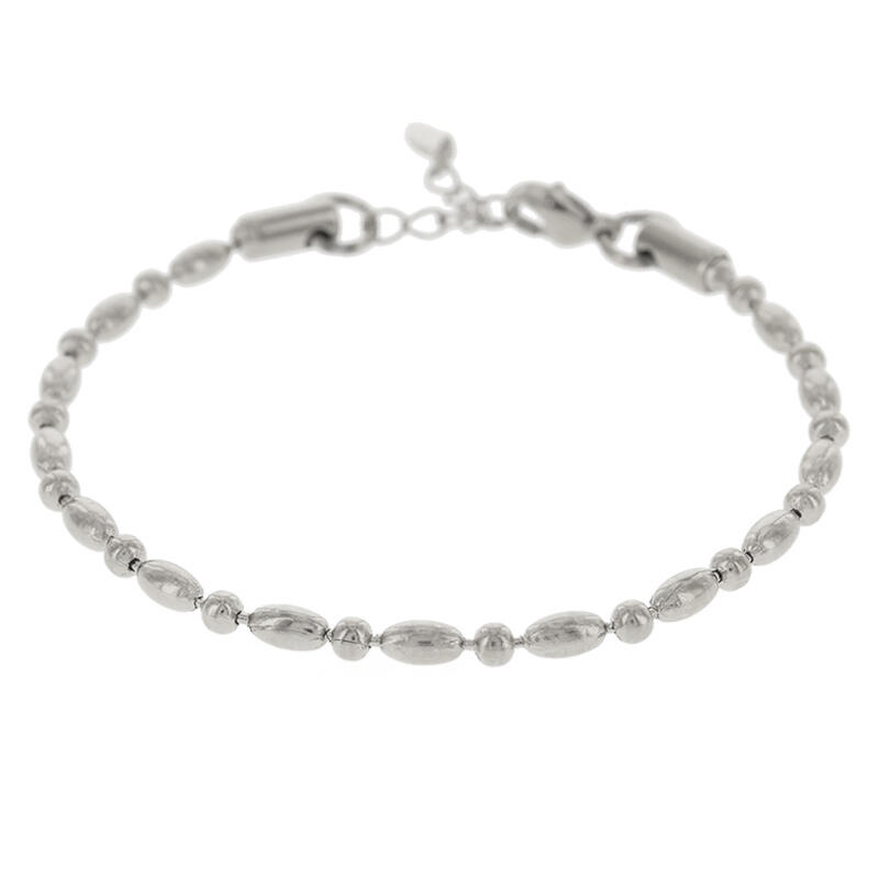 2600 Schakelarmband Zilver Ovaal Rond 3mm Kalli Jewelry