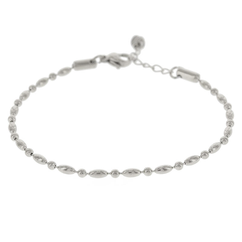 2601 Schakelarmband Zilver Ovaal Rond 2mm Kalli Jewelry