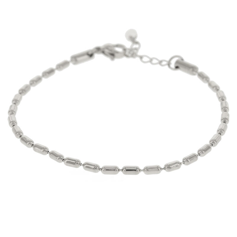 2602 Schakelarmband Zilver Buisje 2mm Kalli Jewelry