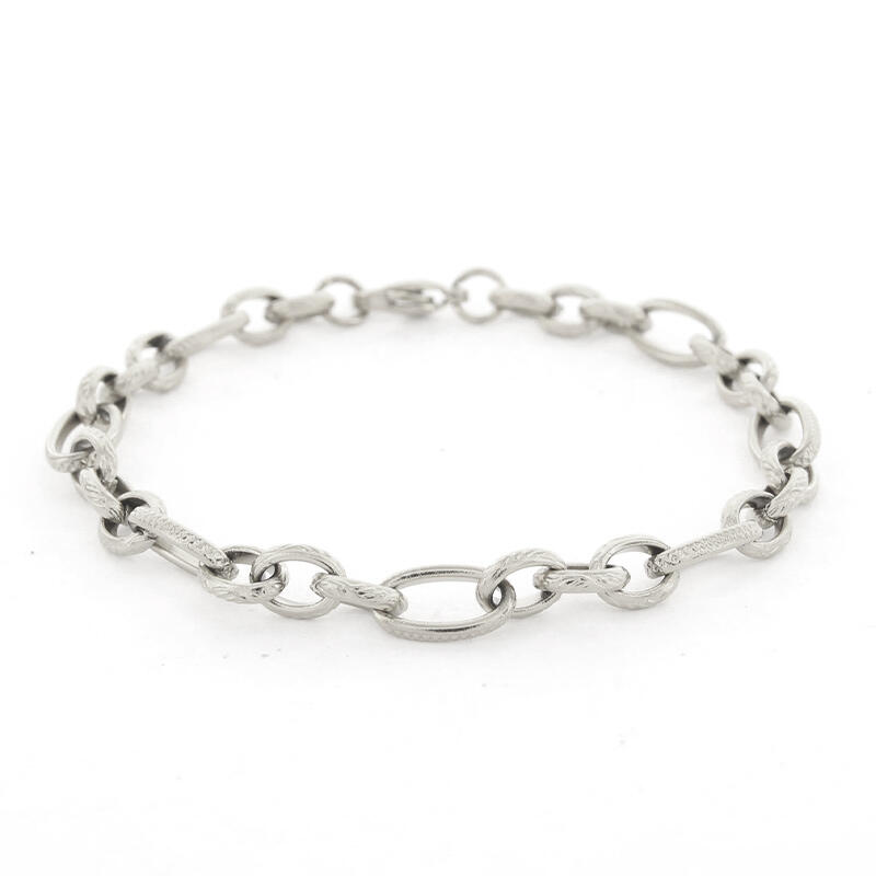 2615 Schakelarmband Zilver Anker 6mm Kalli Jewelry