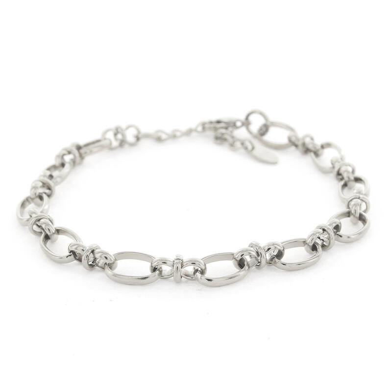 2626 Schakelarmband Zilver Infinity Anker 6mm Kalli Jewelry