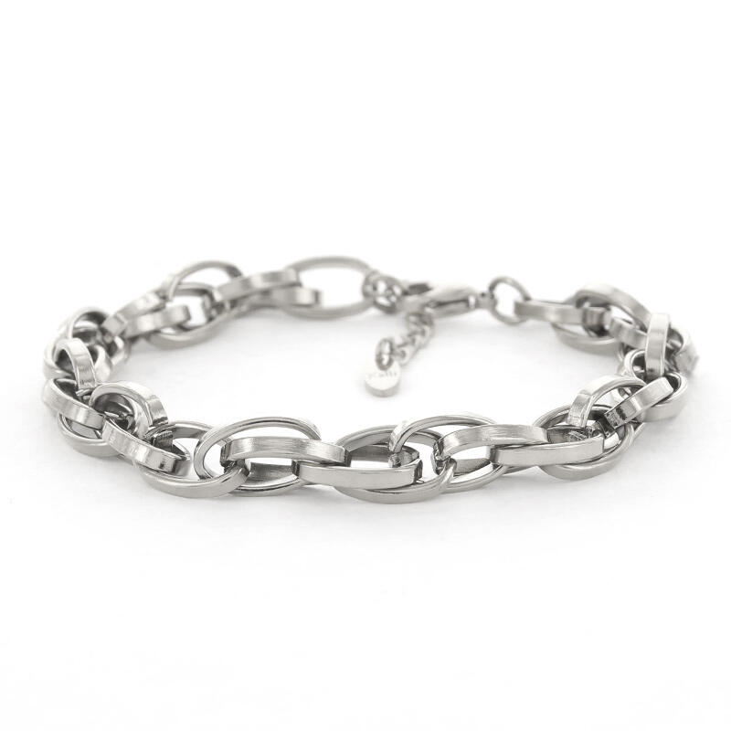 2645 Schakelarmband Zilver Singapore 8mm Kalli Jewelry