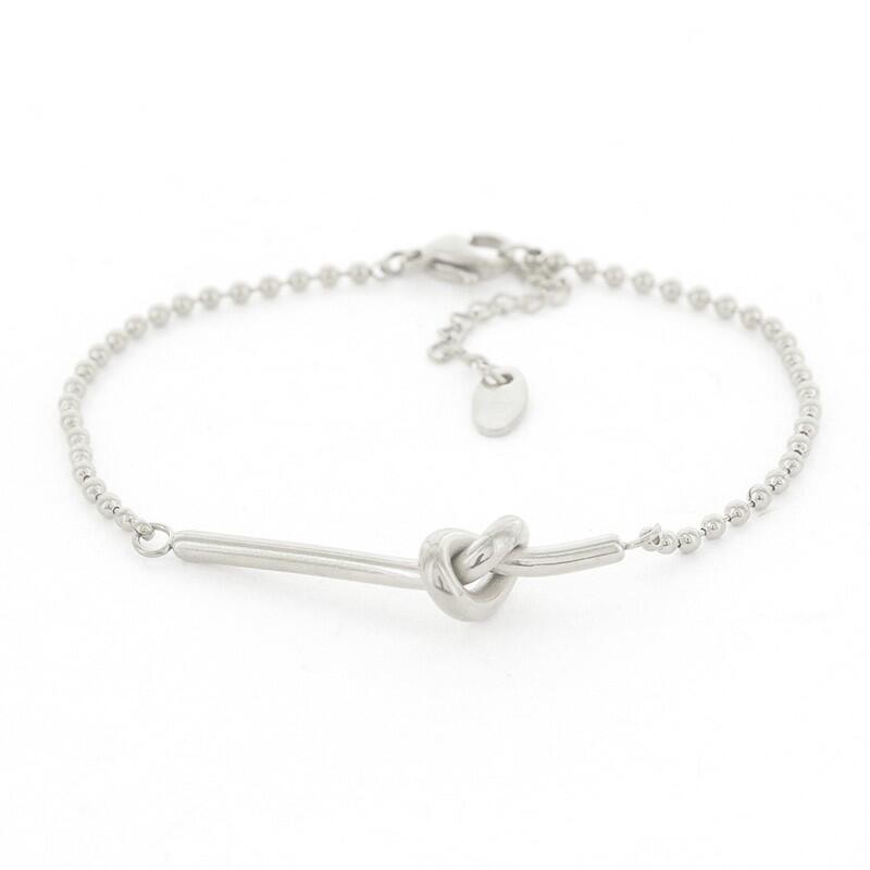 2668 Schakelarmband Zilver Knoop Kalli Jewelry
