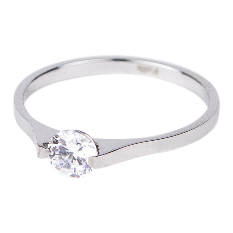 4020 Ring Zilver met Zirkonia Steen Kalli Jewelry