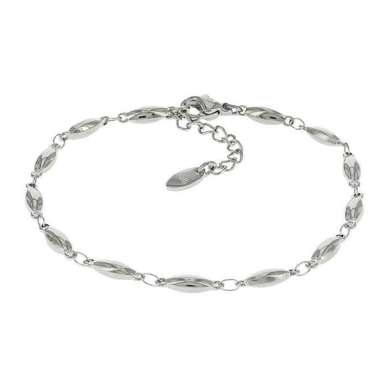 6003 Enkelband Zilver Ovaal Klein 3mm Kalli Jewelry