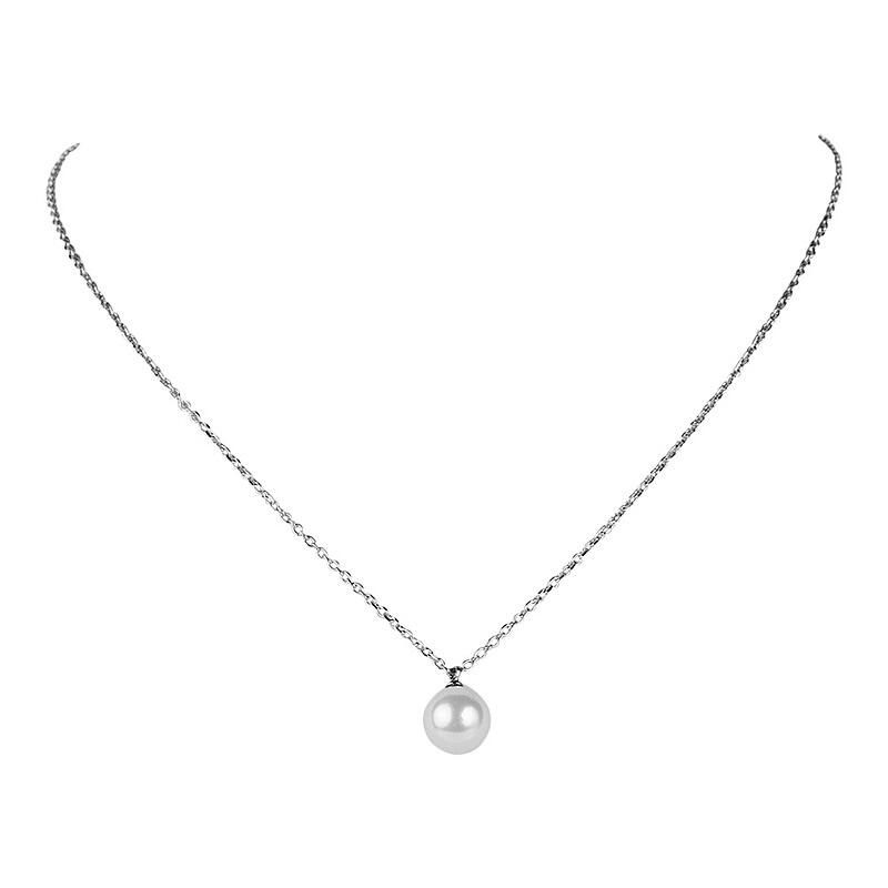 SD-30 Ketting Collier Zilver Parel 42cm Kalli Jewelry