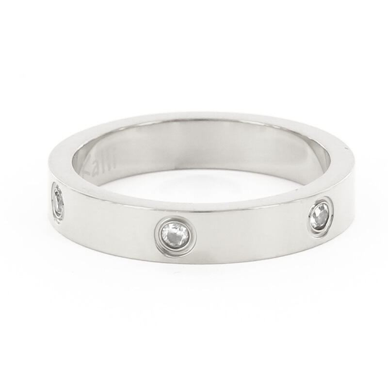 4108 Ring Zilver Zirkonia Kalli Jewelry