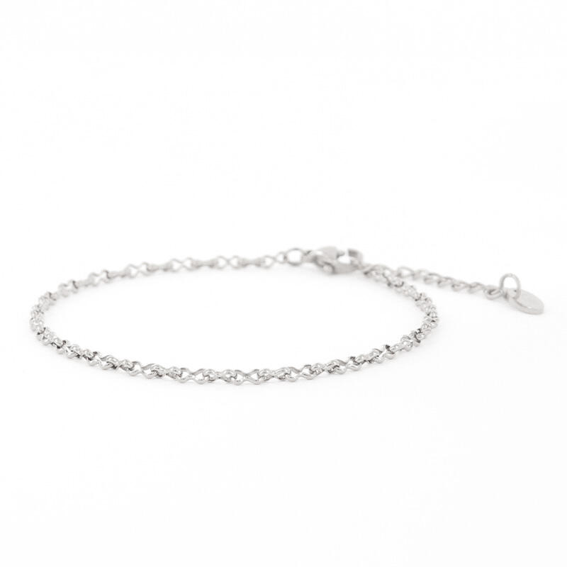 2697 Schakelarmband Zilver Infinity Klein Kalli Jewelry