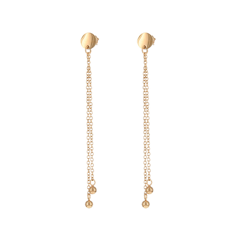 1912 Oorhangers Oorbel Roségoud Kalli Jewelry