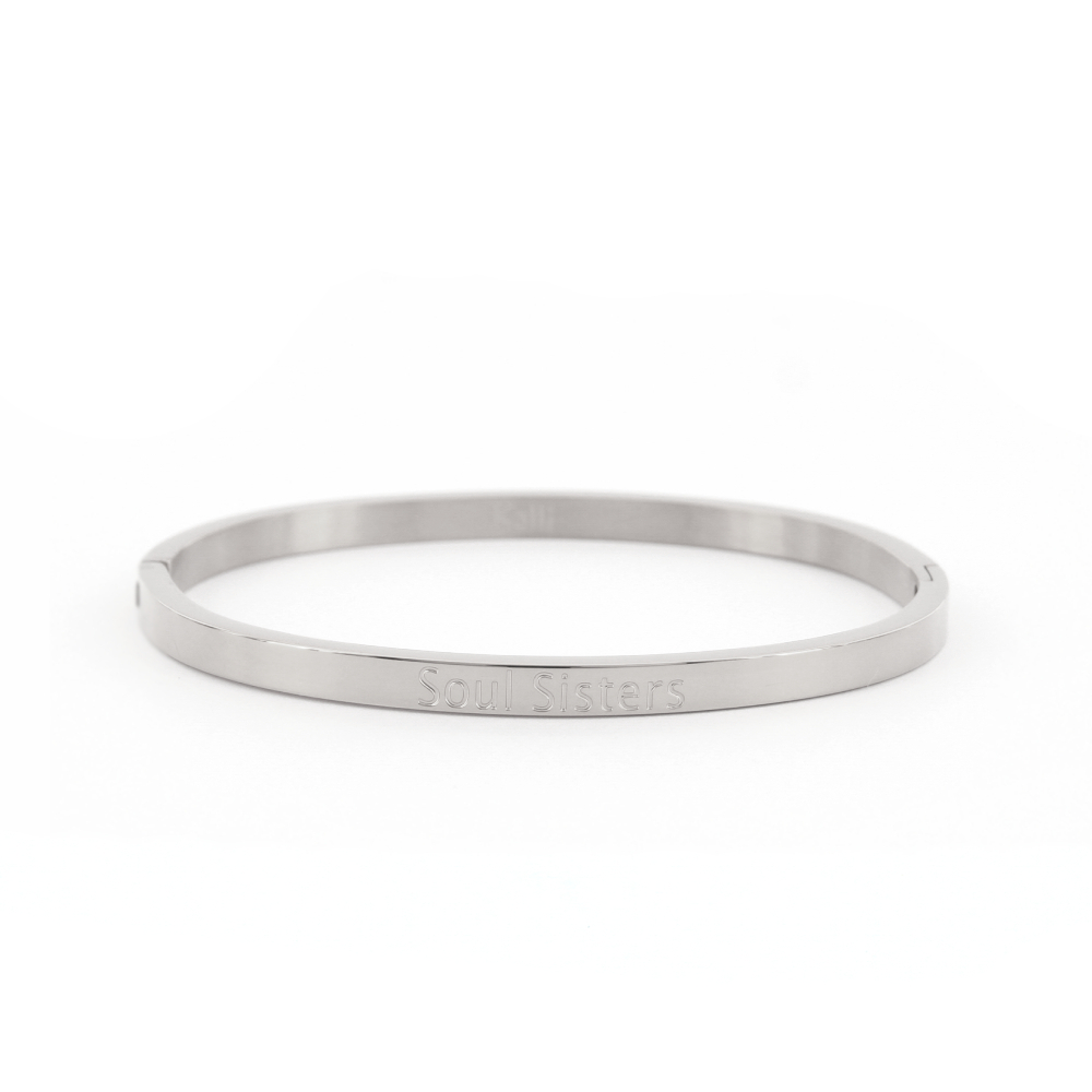 Bangle Chloe, Soul Sisters 4 mm Zilver